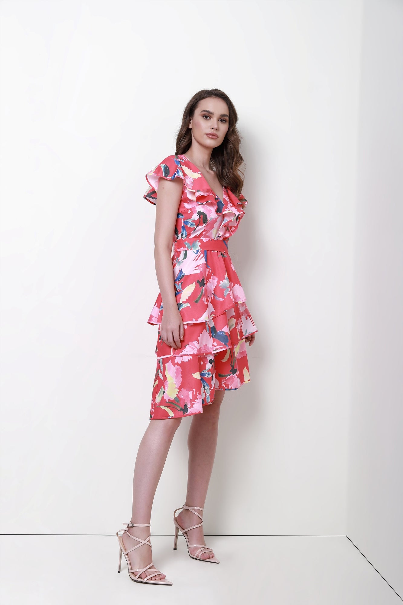 Ruffled Layers Dress - Femi9 EG