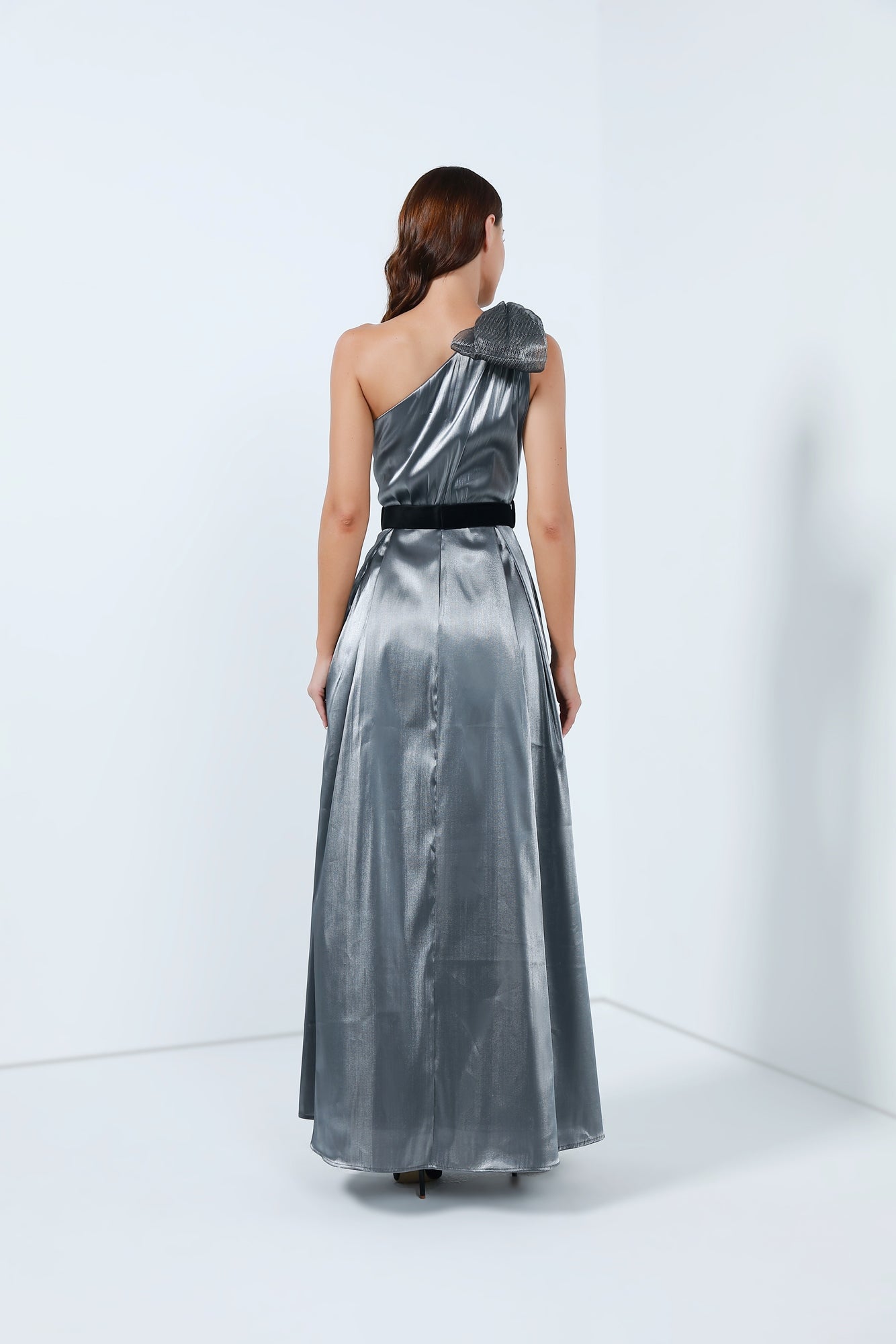 Dress With Single Shoulder - Femi9 EG