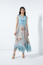 Dress With Cowl Neck - Femi9 EG