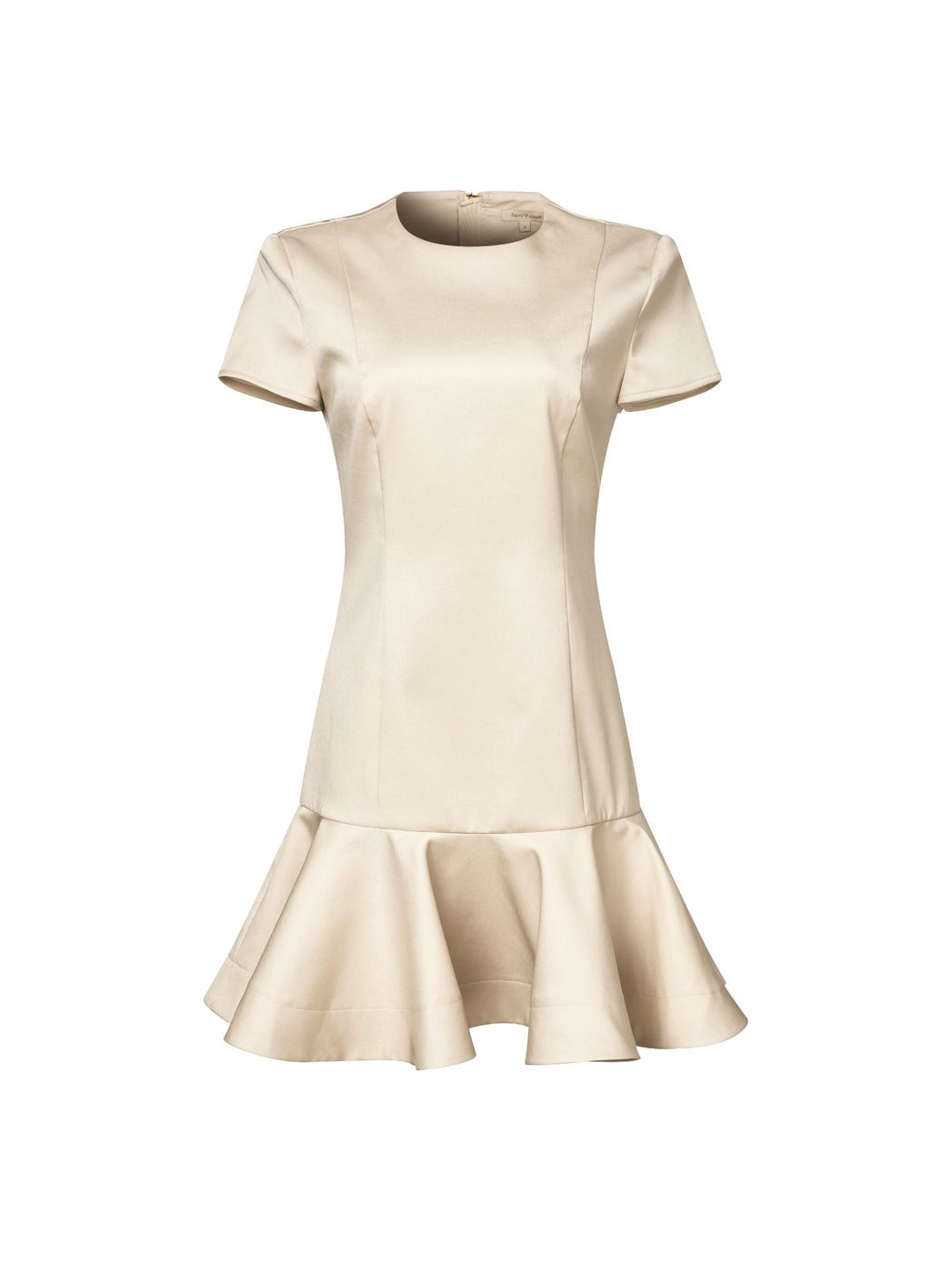 Ruffled Peplum Dress - Femi9 EG