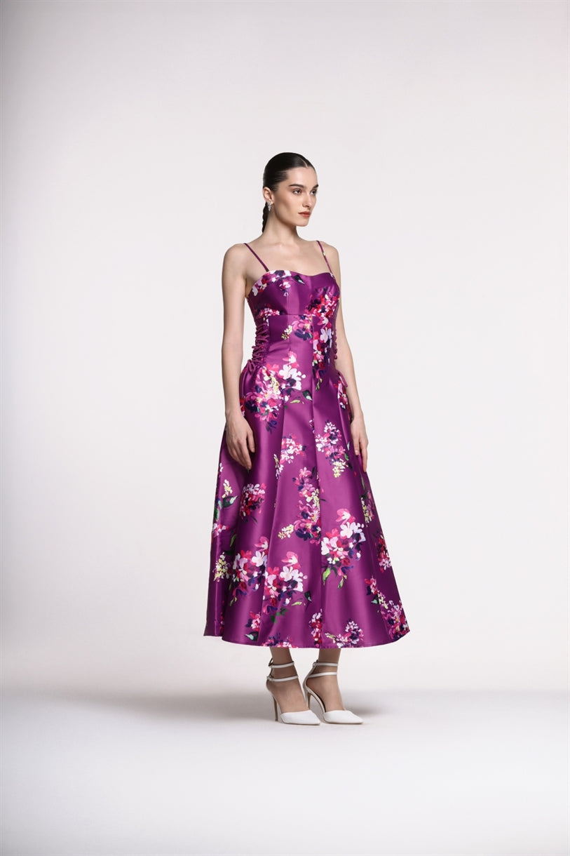 Sleeveless Printed Dress - Femi9 EG