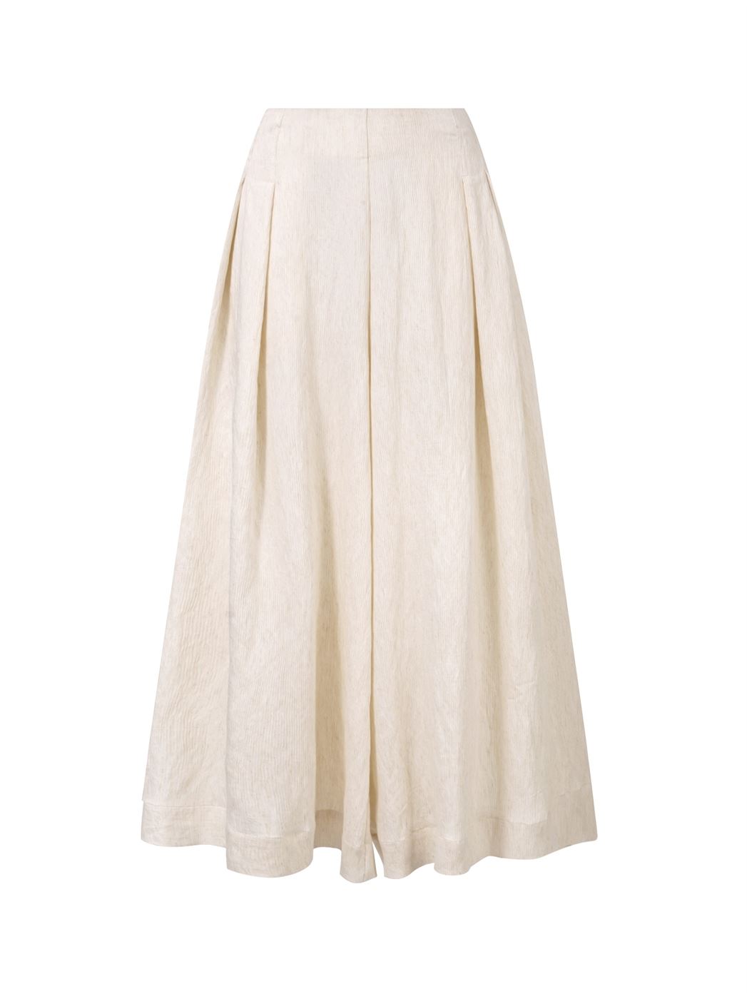 Pleated Detail Culotte Pants - Femi9 EG