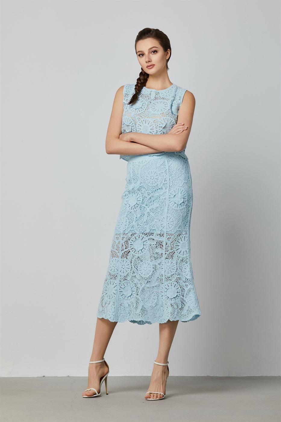 Flower Crochet Skirt - Femi9 EG
