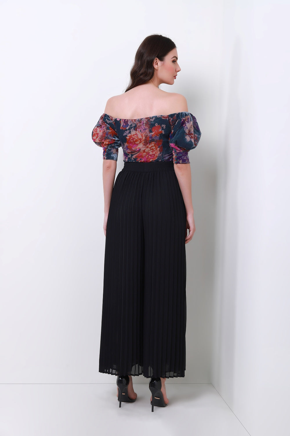 Off Shoulder Floral Top - Femi9 EG
