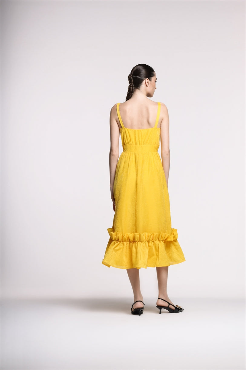 Jacquard Sleeveless Dress - Femi9 EG