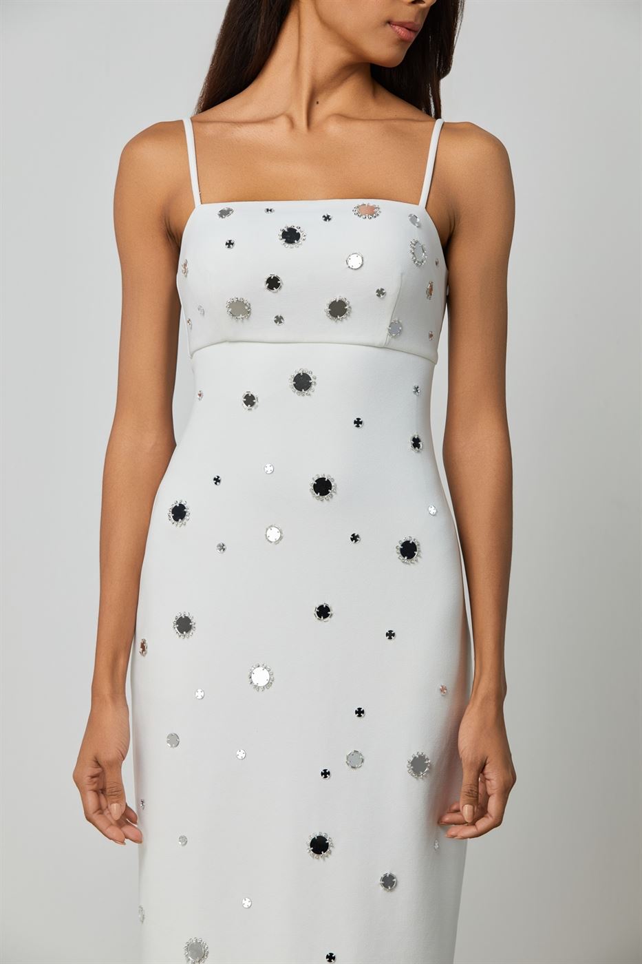Circle Embellished Midi Dress - Femi9 EG