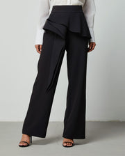 Peplum Waist Pants - Femi9 EG