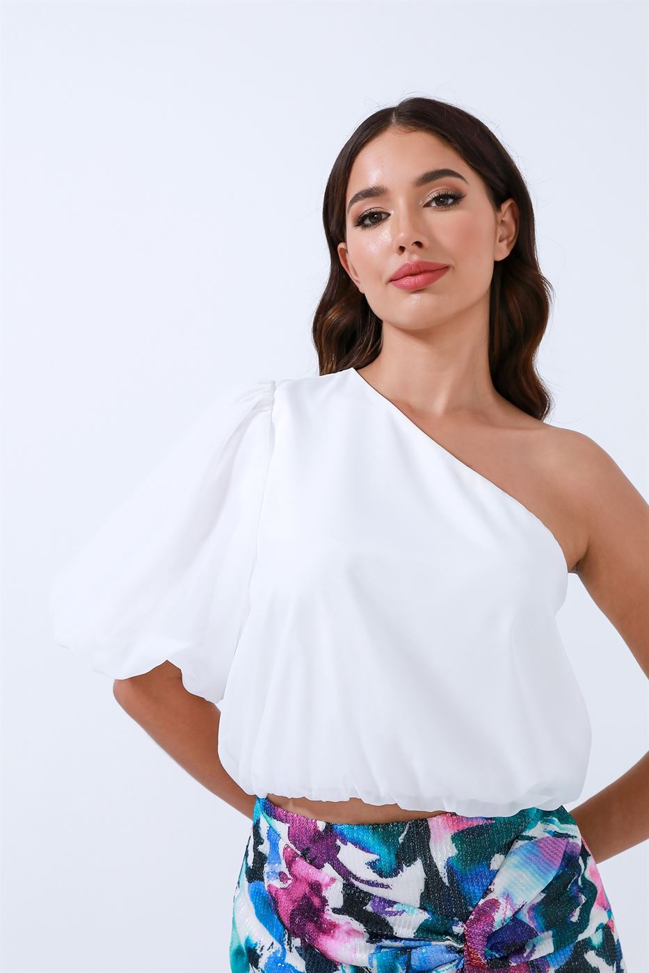 Feather Detail Top - Femi9 EG