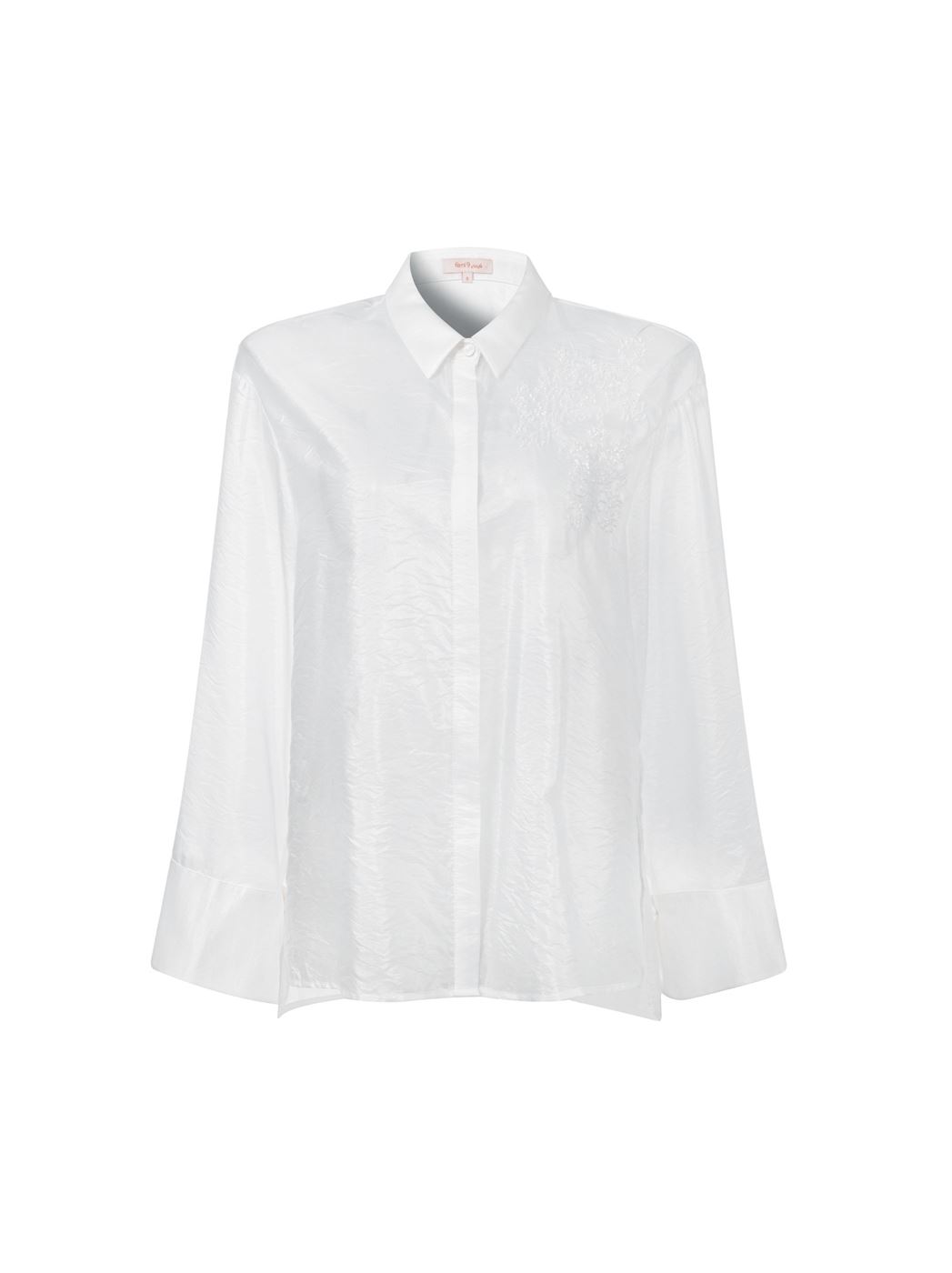 Sheered Organza Shirt - Femi9 EG