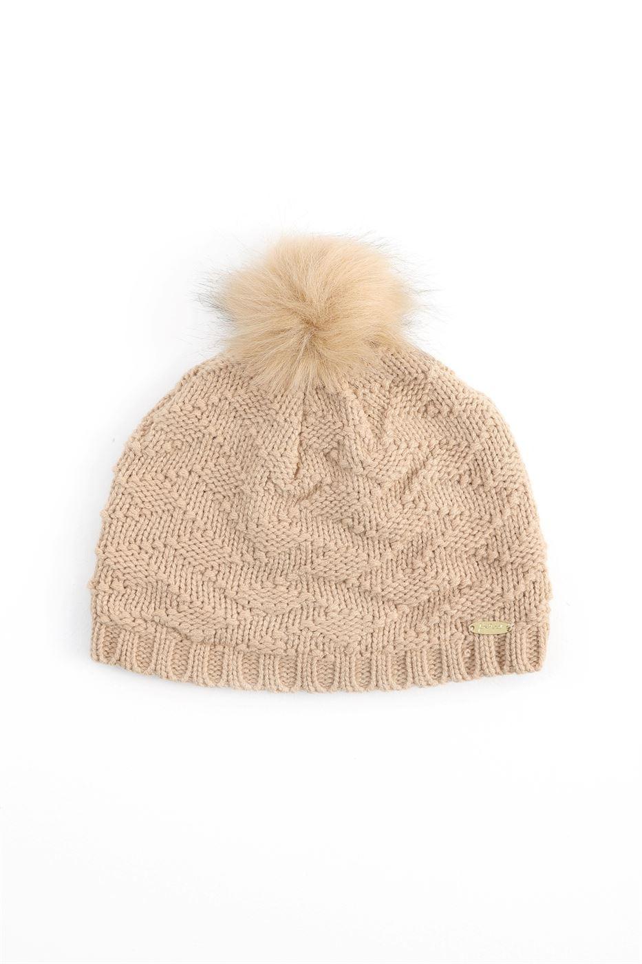 Pom-Pom Knitted Cap - Femi9 EG