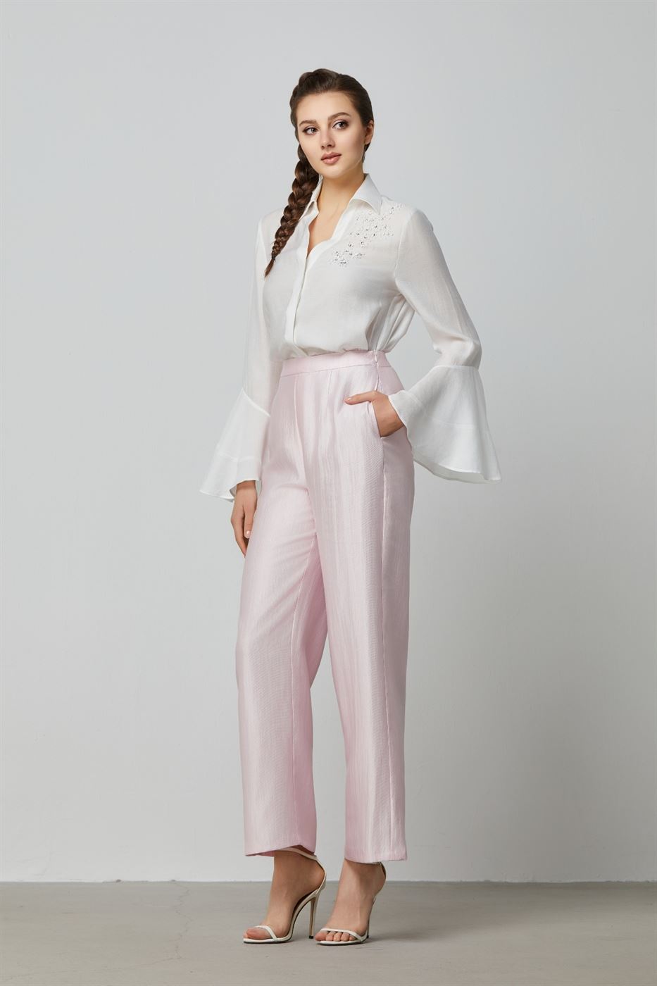 Chic High-Waisted Pants - Femi9 EG