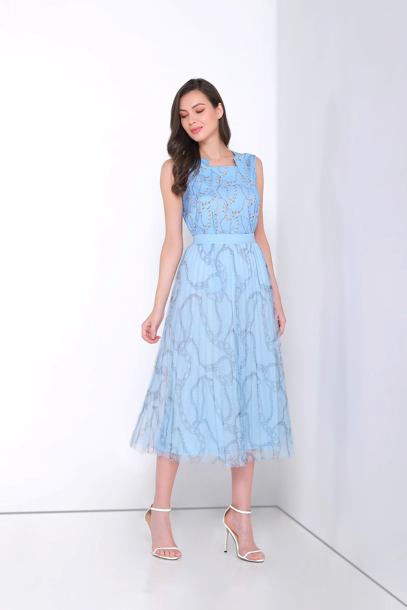 Printed Crepe Top - Femi9 EG