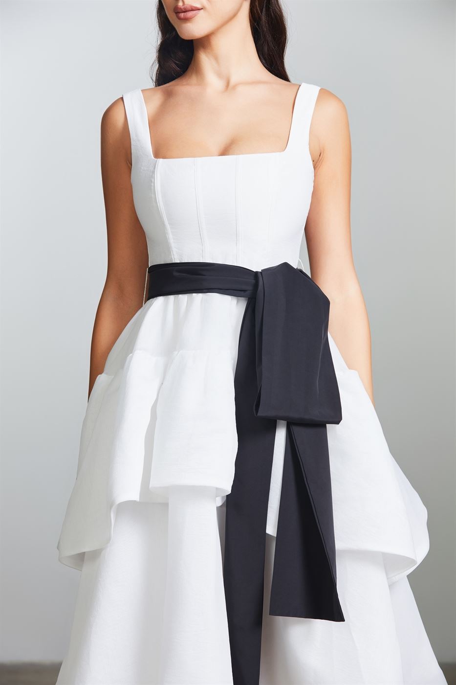 Ruffle Detailed Dress - Femi9 EG