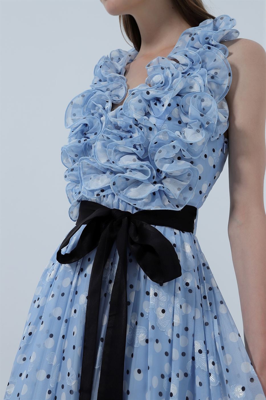 Sleeveless Print Dress - Femi9 EG