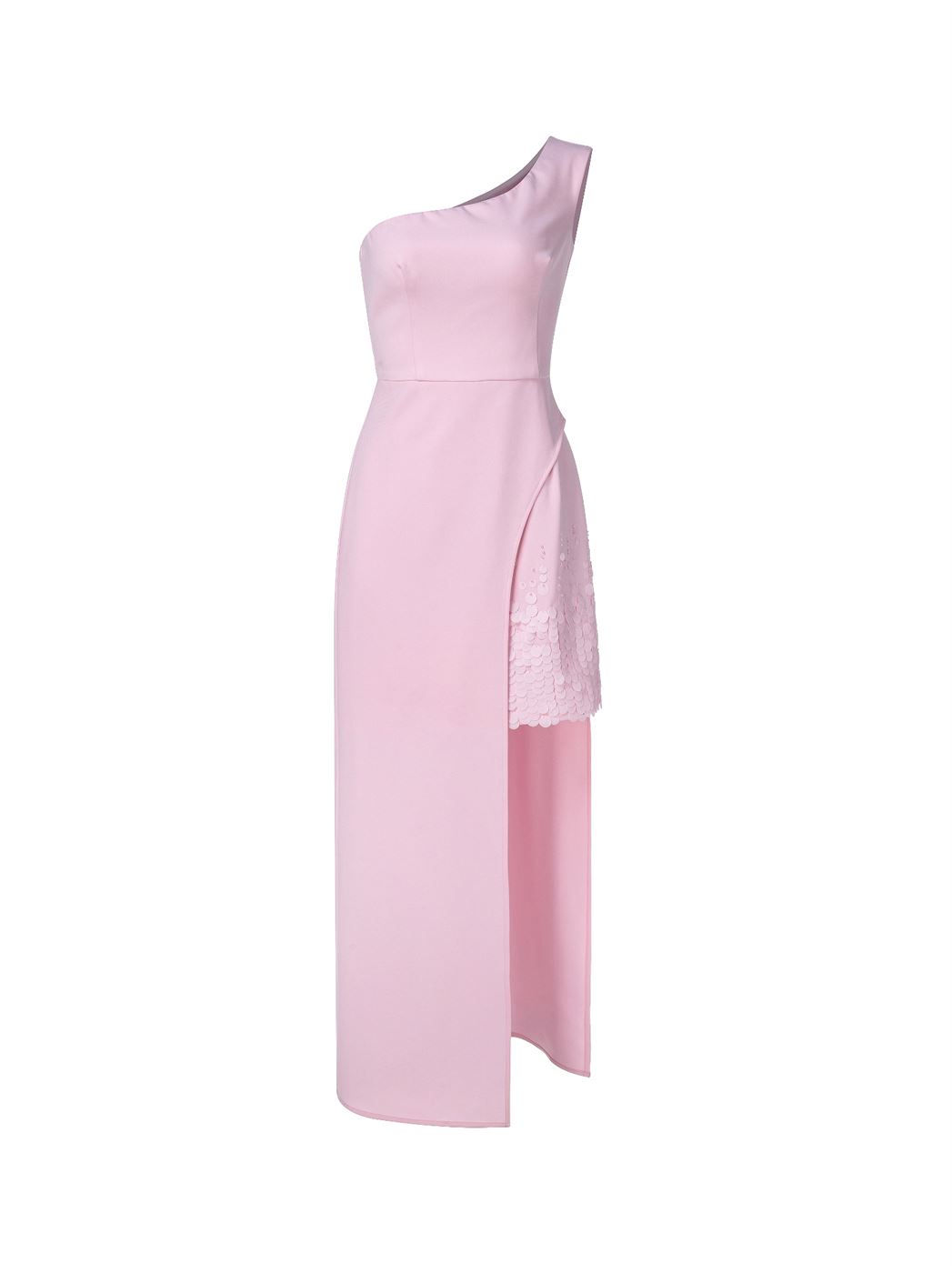 Pink Asymmetrical Dress - Femi9 EG
