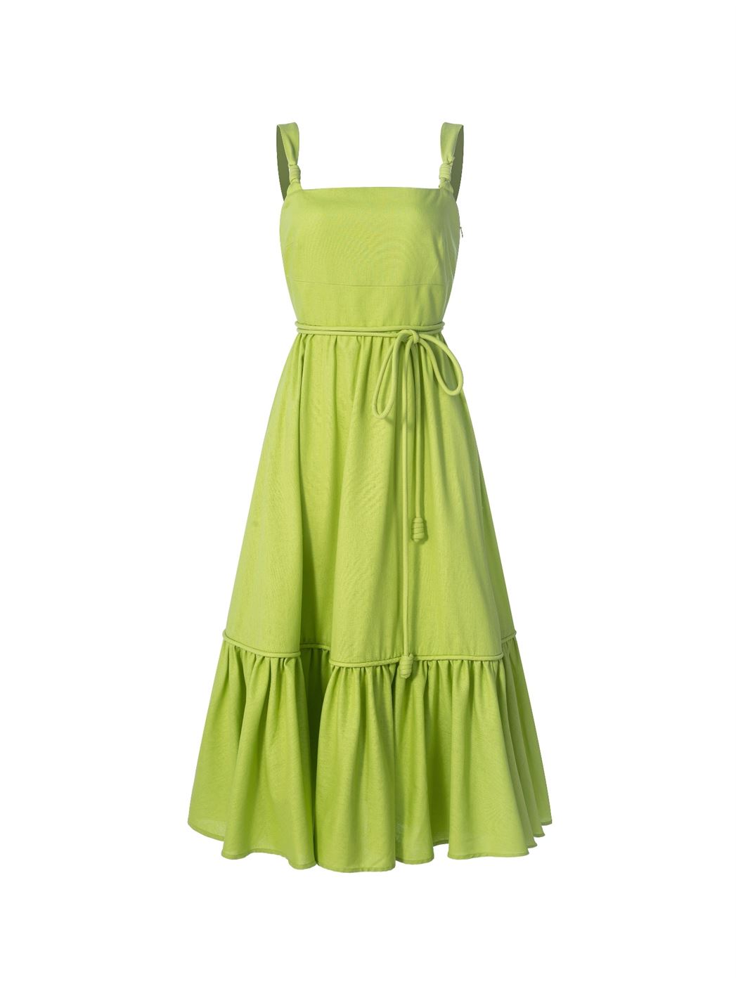 Linen Midi Dress - Femi9 EG