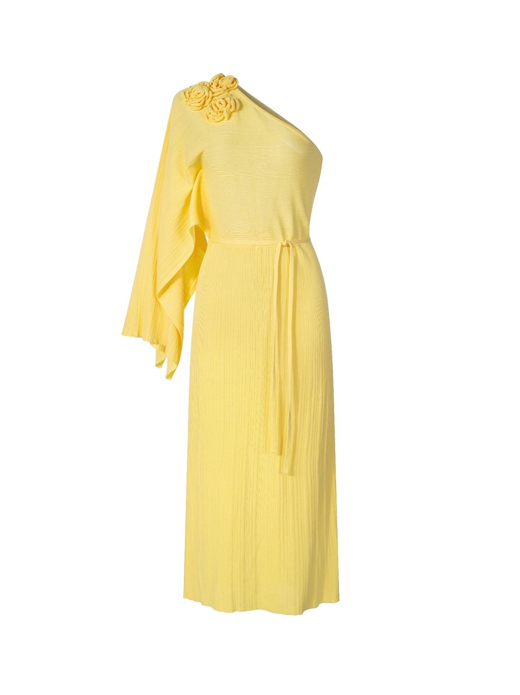 One Shoulder Long Midi Dress - Femi9 EG