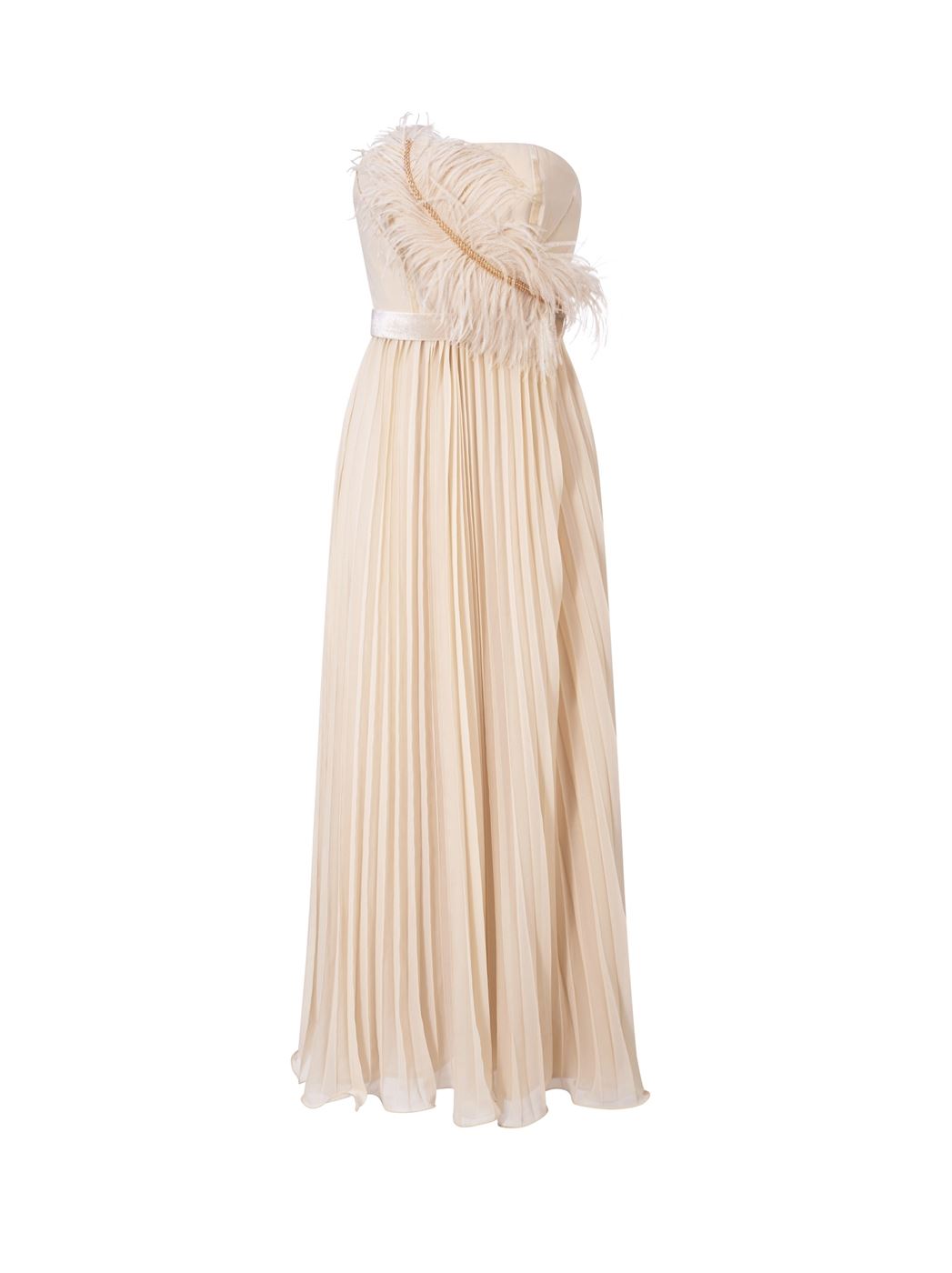 Feather Details Dress - Femi9 EG
