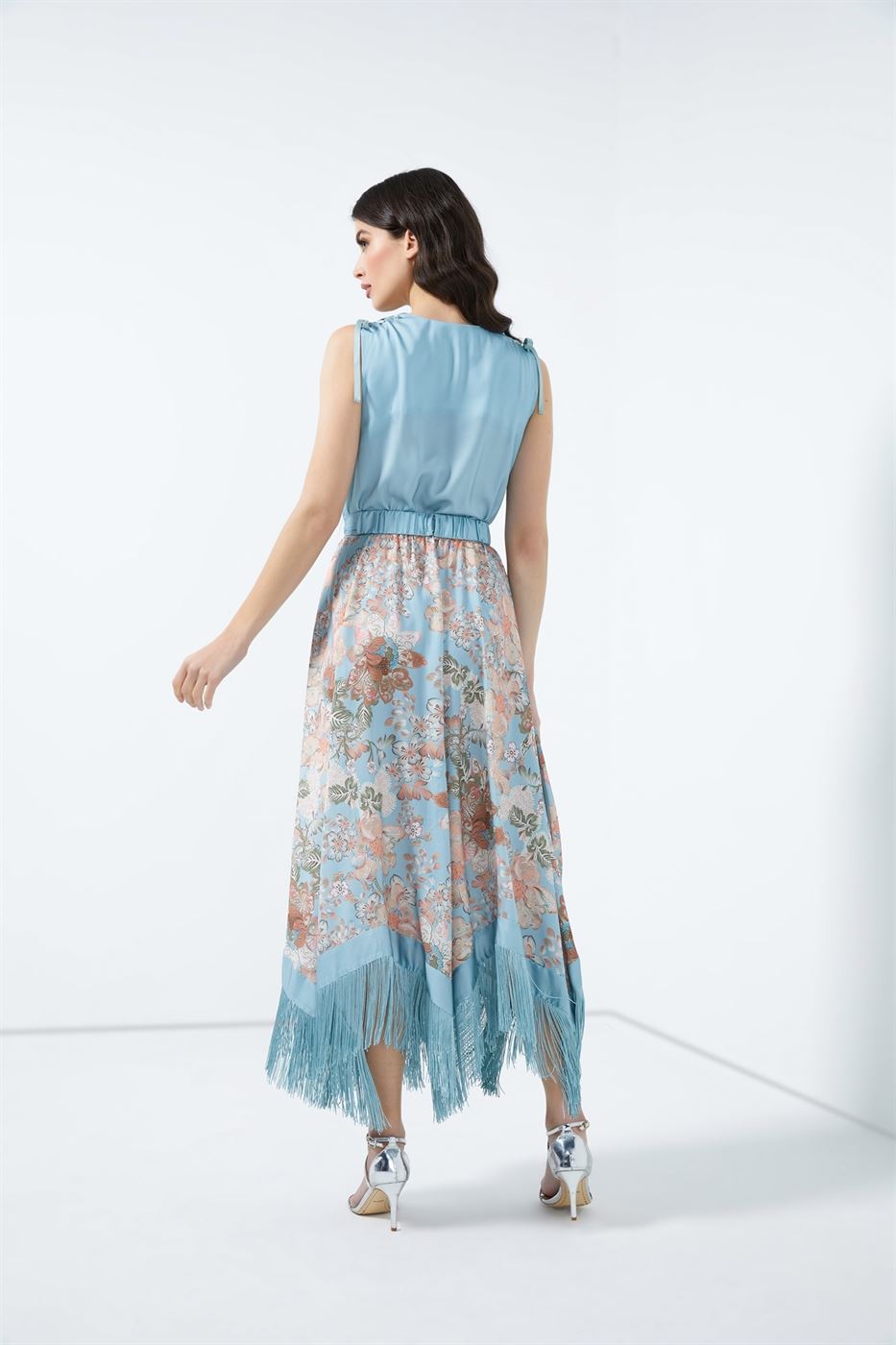 Dress With Cowl Neck - Femi9 EG