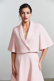 Short Cropped Cape Jacket - Femi9 EG