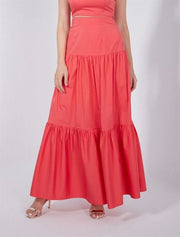 High Waist Tiered Skirt - Femi9 EG