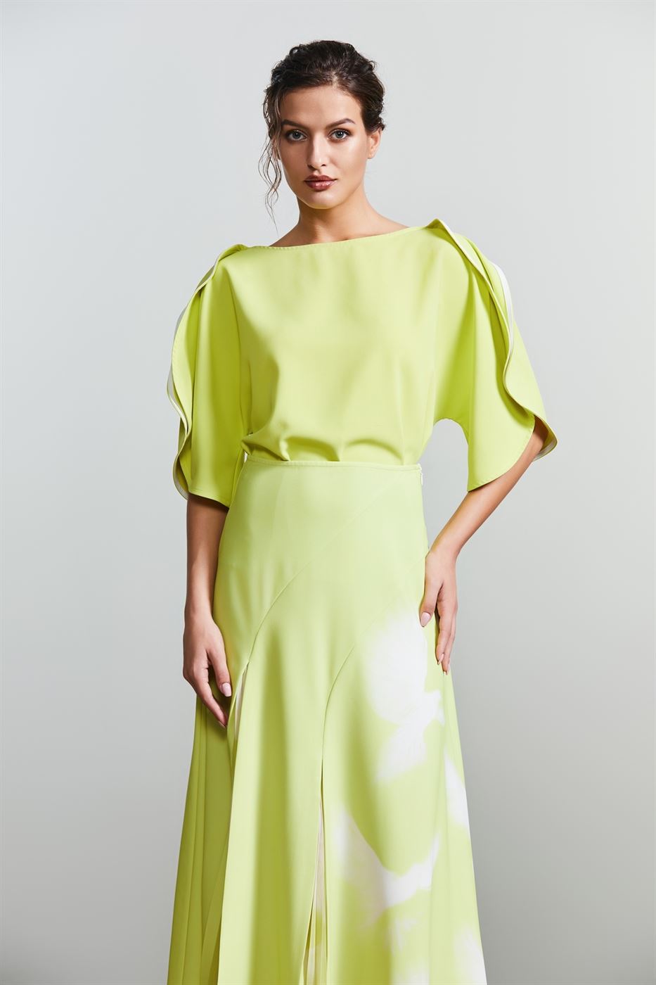 Ruffled Short Sleeves Blouse - Femi9 EG