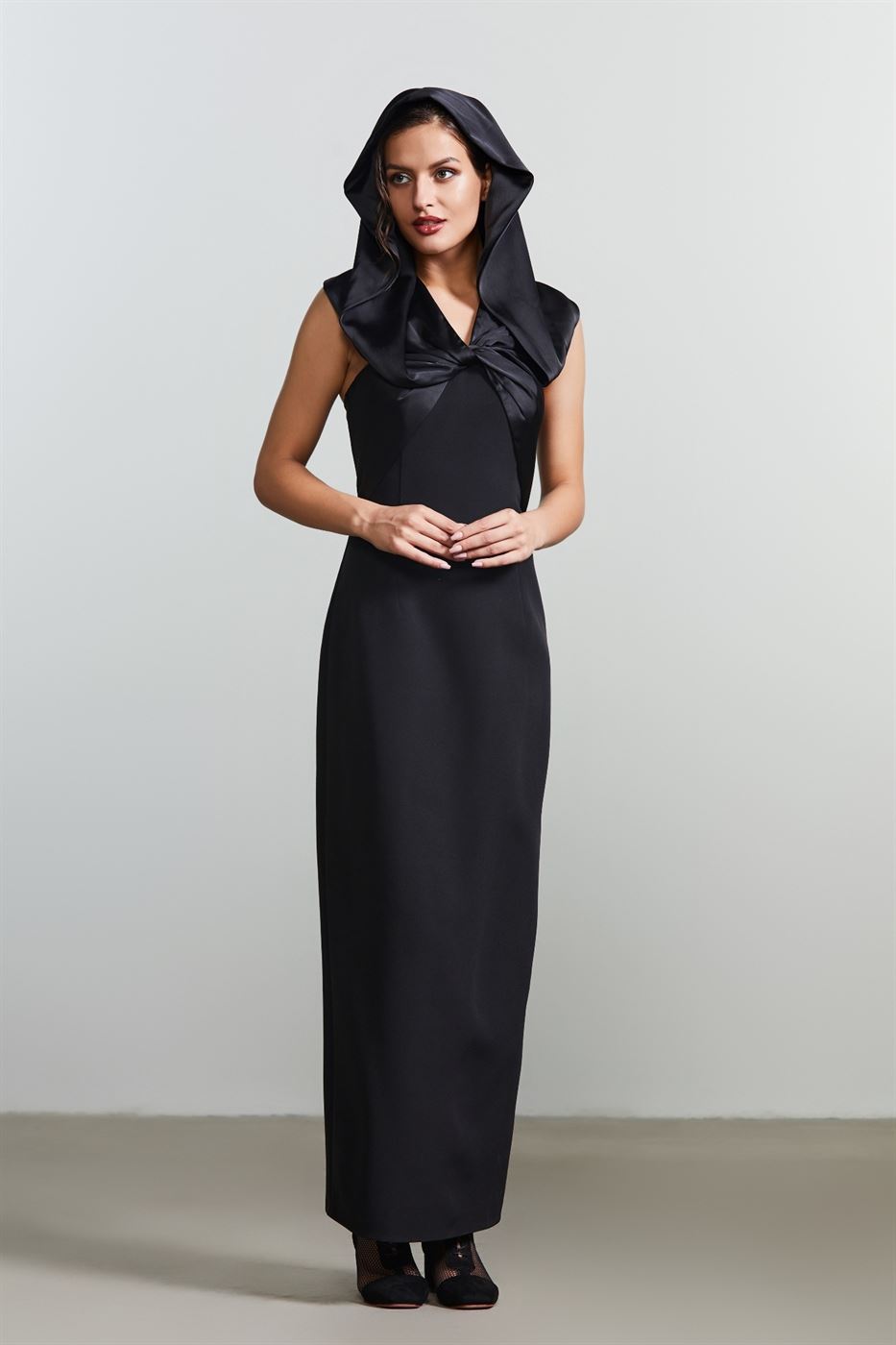 Hoodie Detail Dress - Femi9 EG