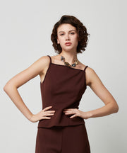 Beads Straps Jersey Top - Femi9 EG
