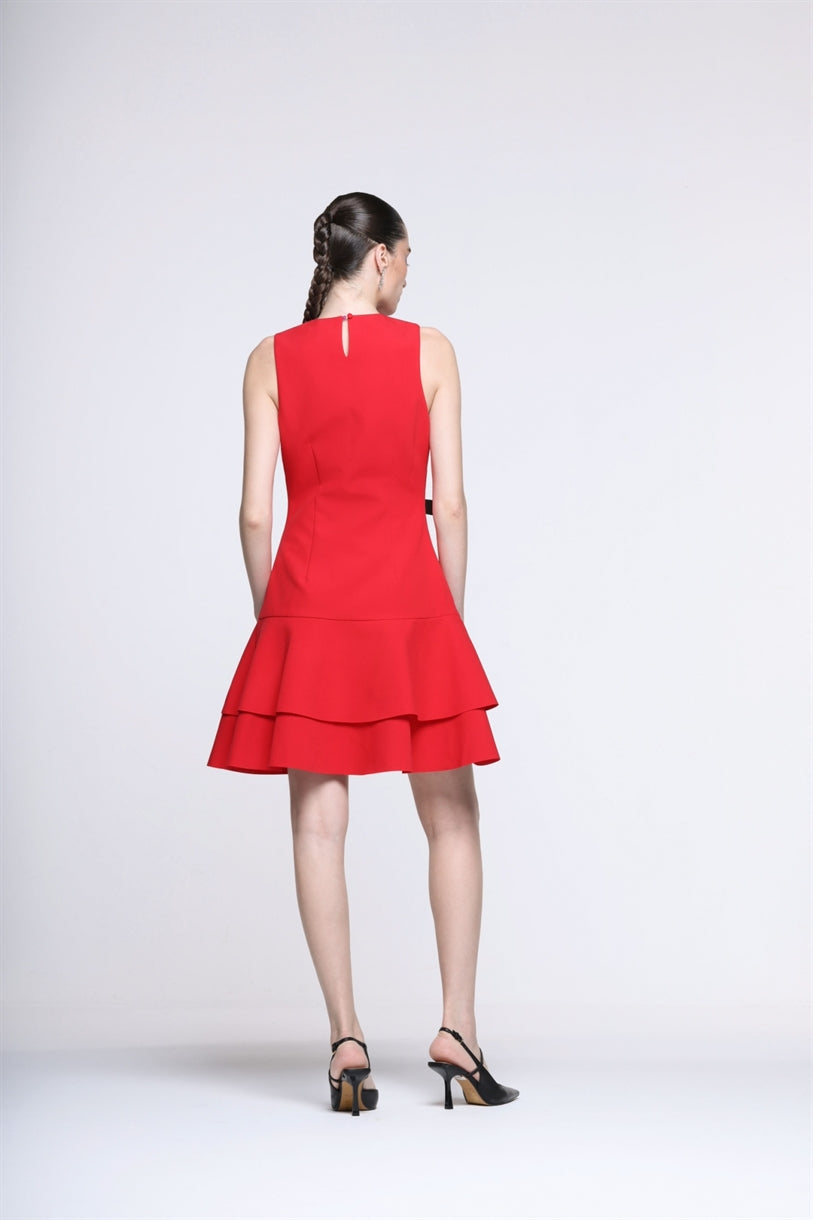 Peplum Short Dress - Femi9 EG