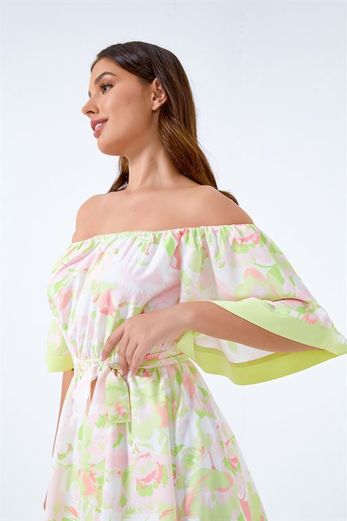 Midi Printed Dress - Femi9 EG