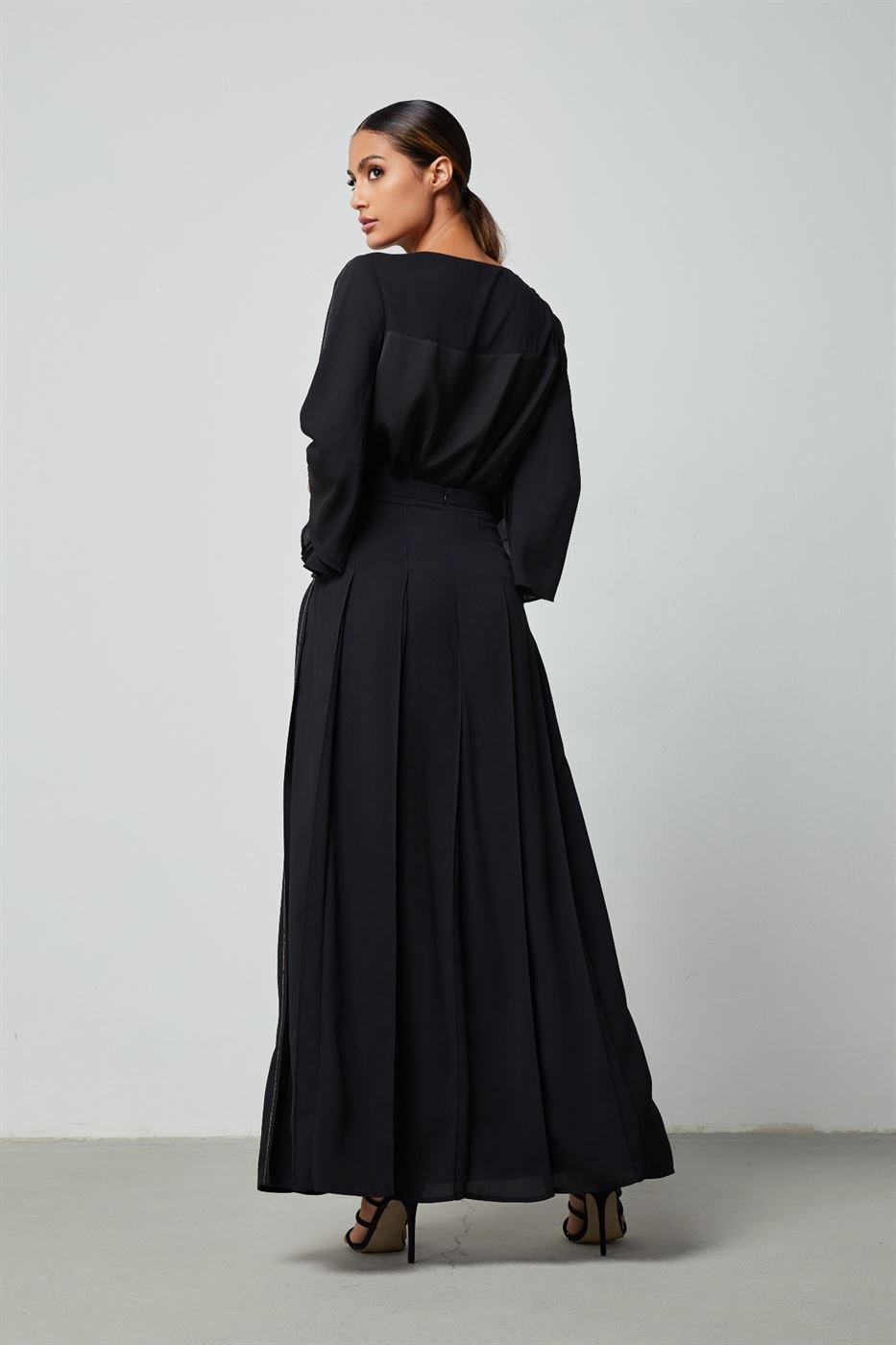 Embellished Maxi Skirt - Femi9 EG