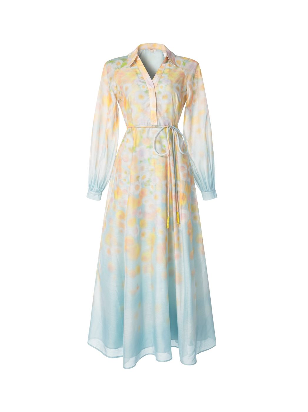 A-Line Ombre Color Dress - Femi9 EG