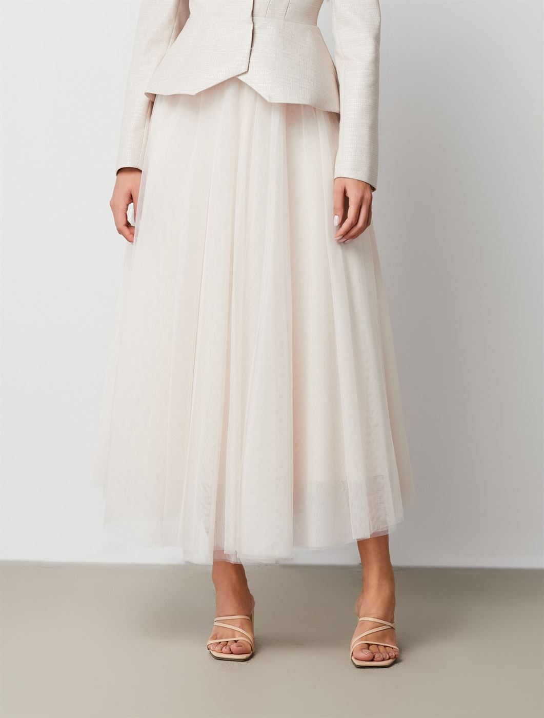 A Shape Mesh Skirt - Femi9 EG