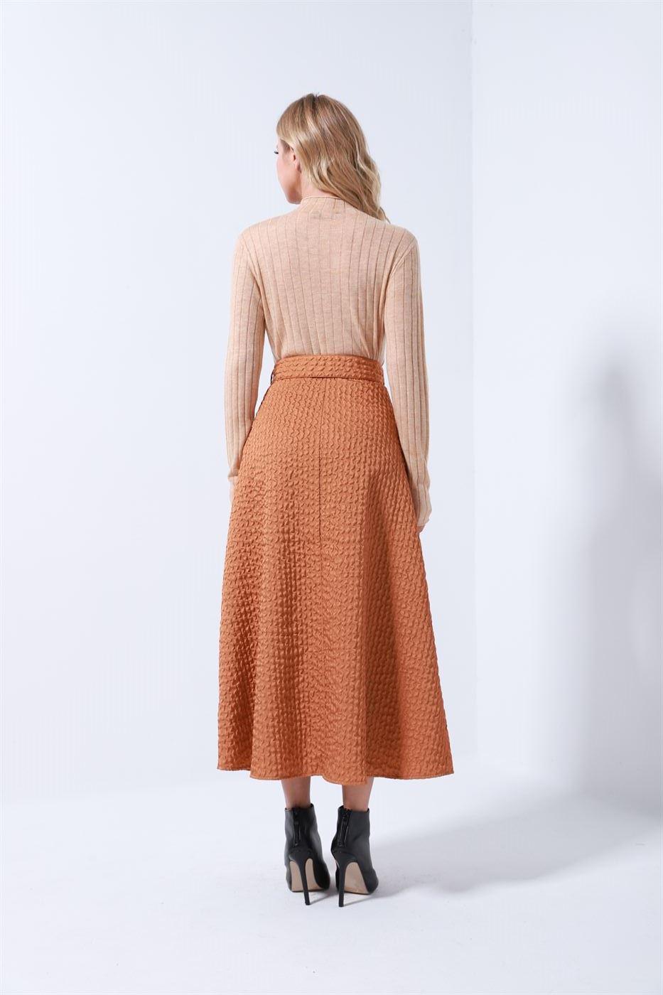 Mock Neck Knitted Pullover - Femi9 EG