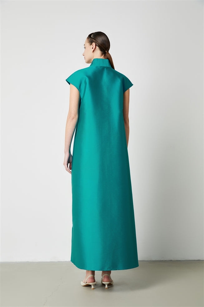 Pleated Collar Kaftan - Femi9 EG