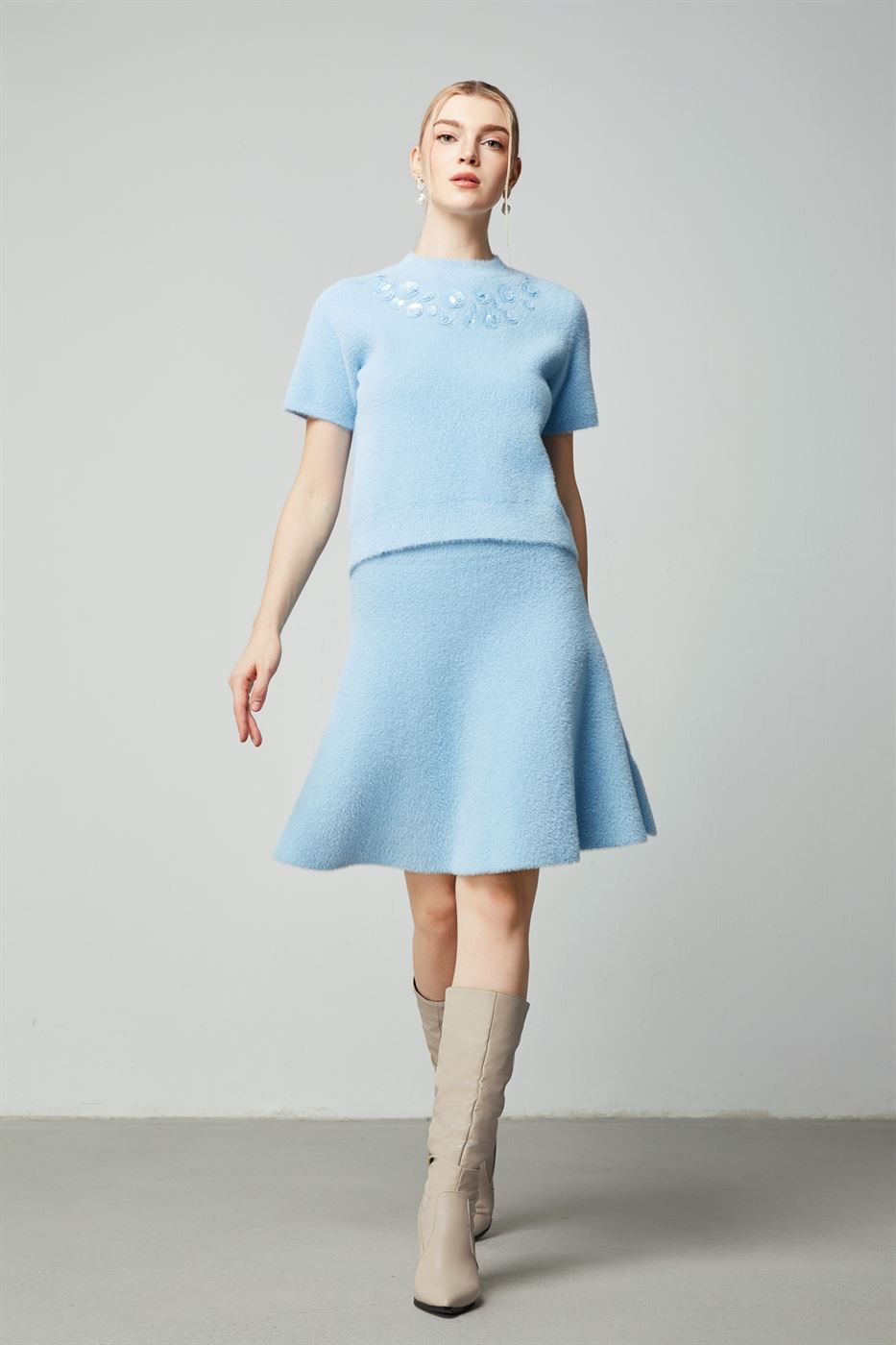 Mini Knit Skirt - Femi9 EG