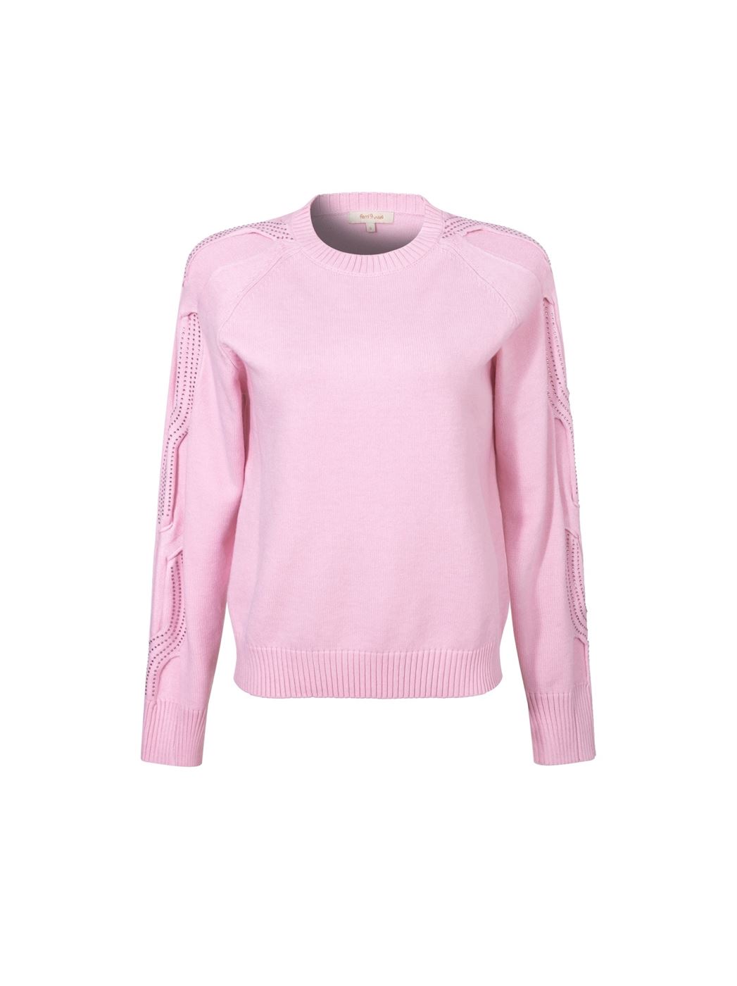 Embellished Sleeves Pullover - Femi9 EG