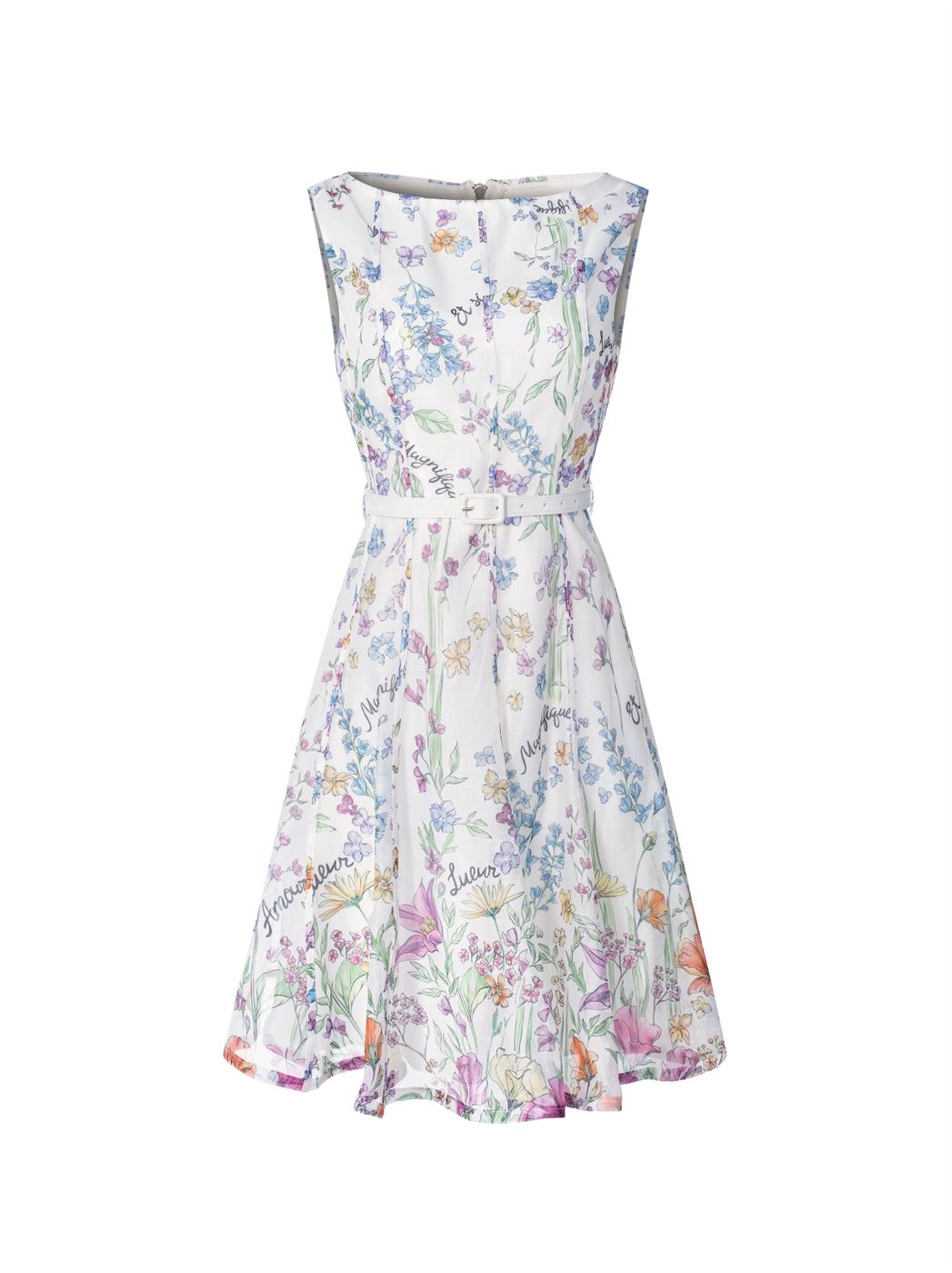Organza Floral Dress - Femi9 EG