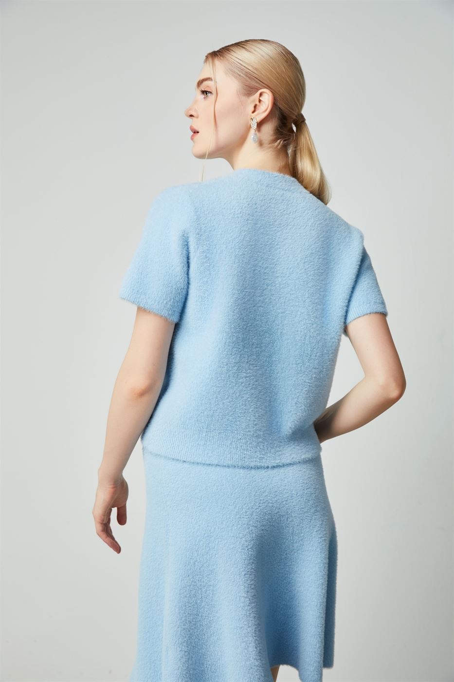 Embellished Knit Top - Femi9 EG