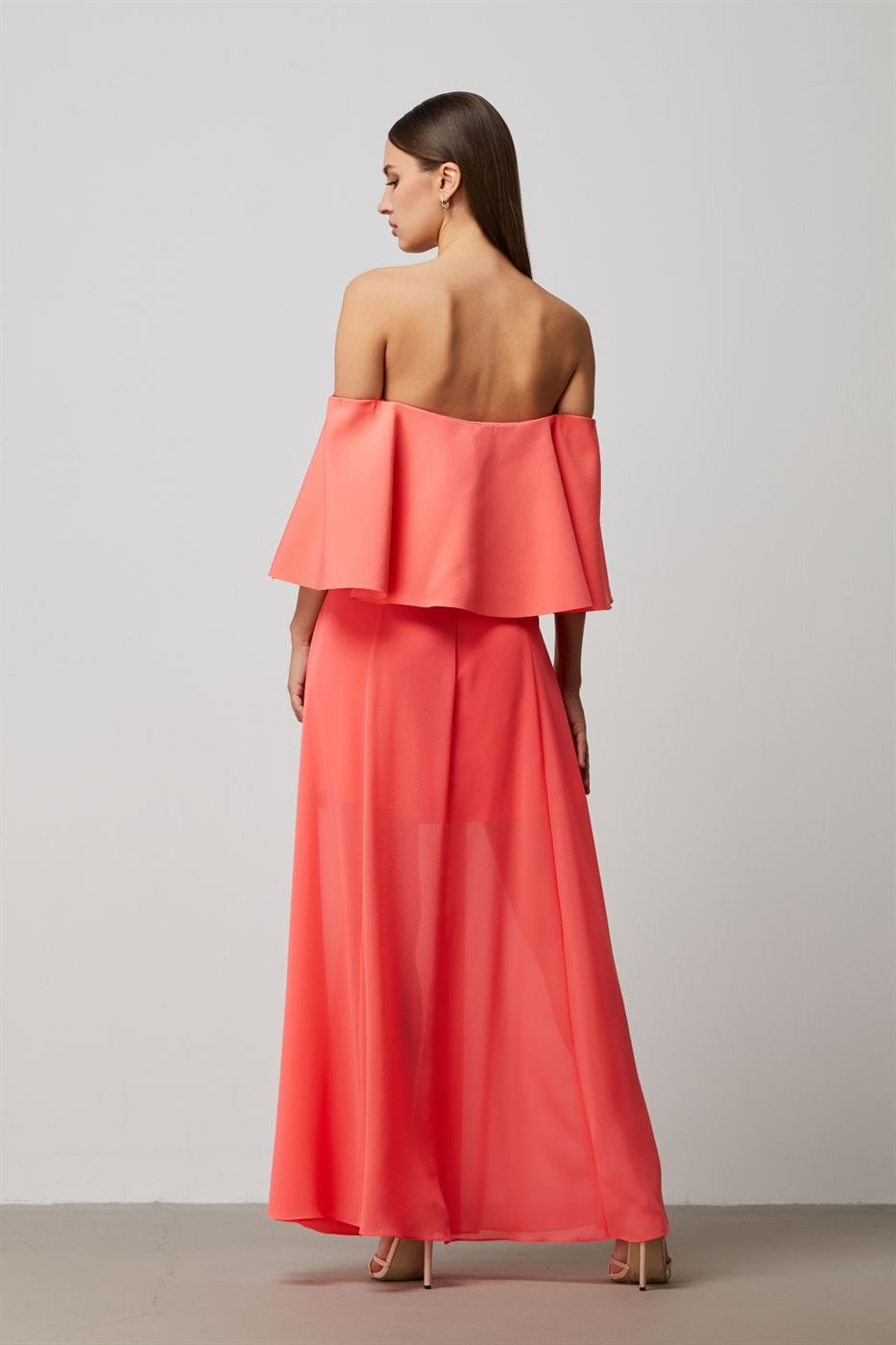 Strapless Peplum Dress - Femi9 EG