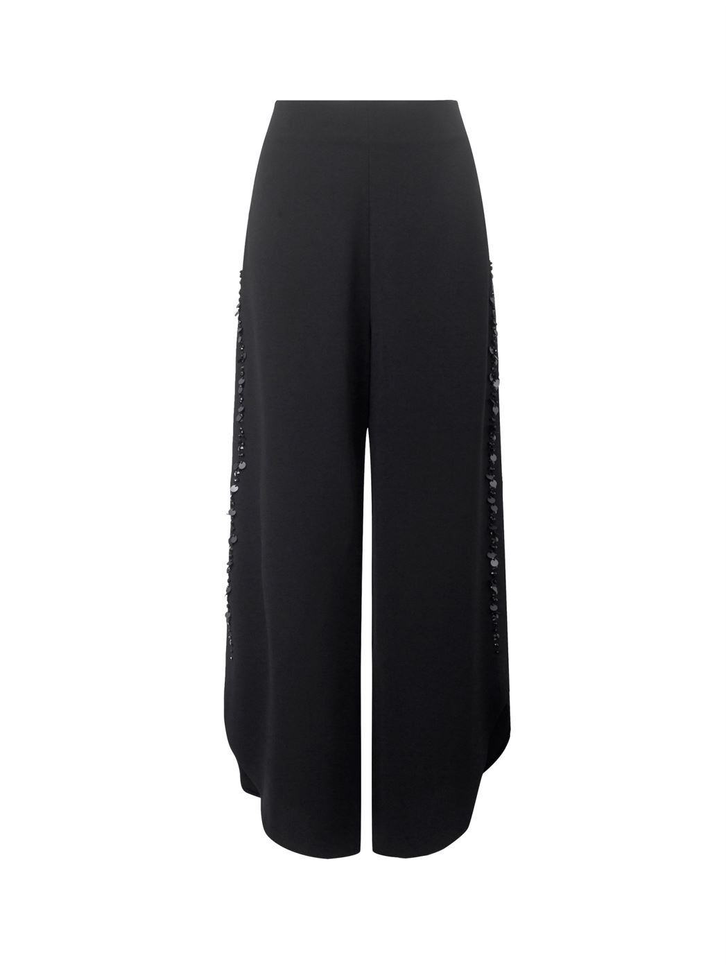 Draped Embellished Culottes - Femi9 EG