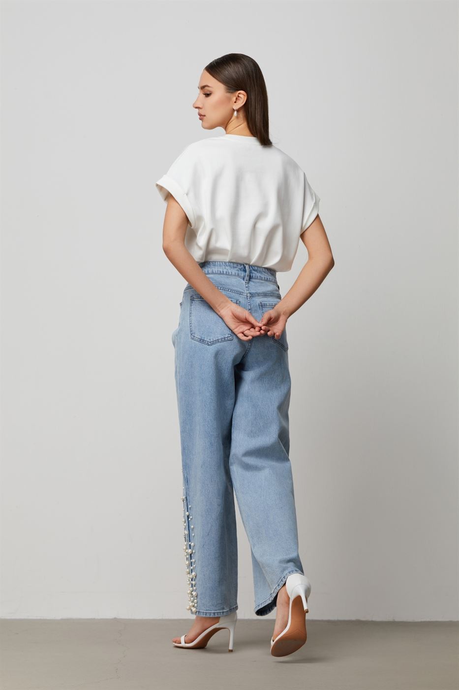 Cutout Details T-Shirt - Femi9 EG