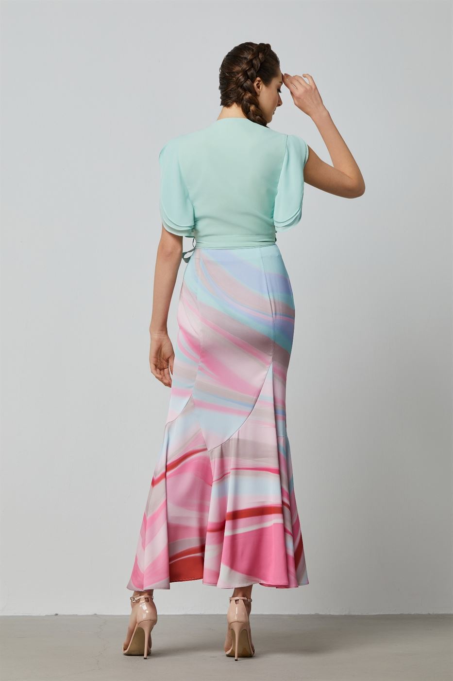 Long Printed Skirt - Femi9 EG