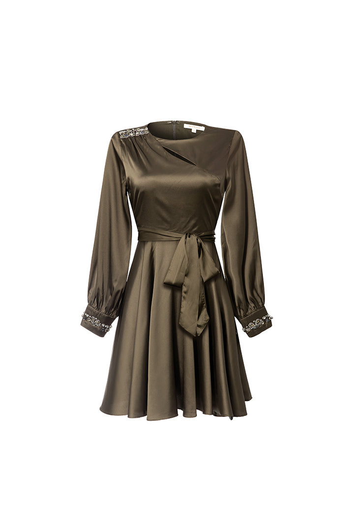 Long Sleeves Mini Dress - Femi9 EG
