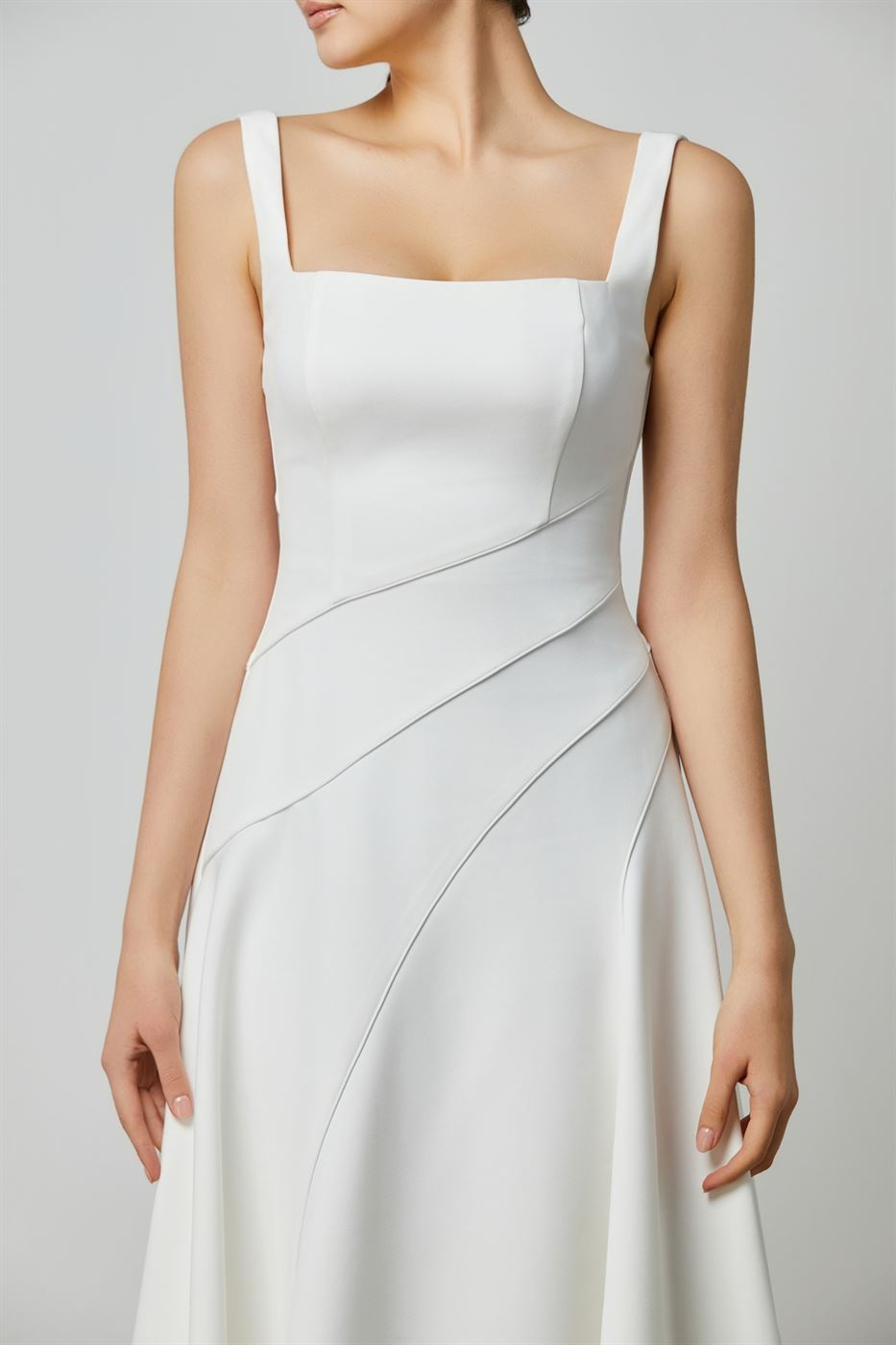Slanted Cut Dress - Femi9 EG