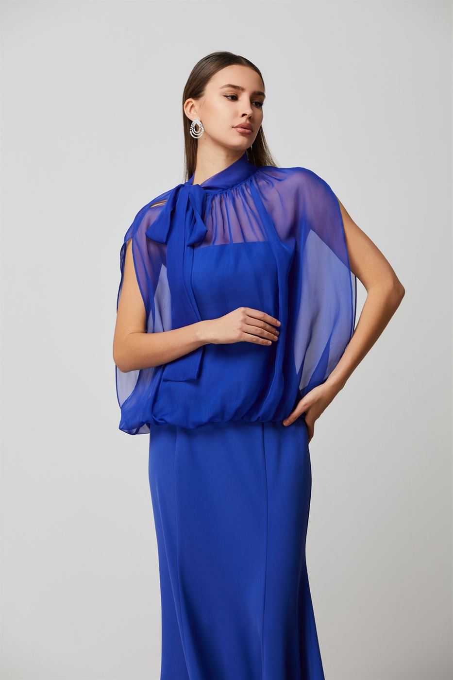 Sheered Layer Dress - Femi9 EG