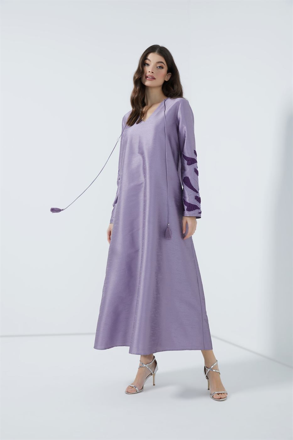 Embellished Sleeve Kaftan - Femi9 EG