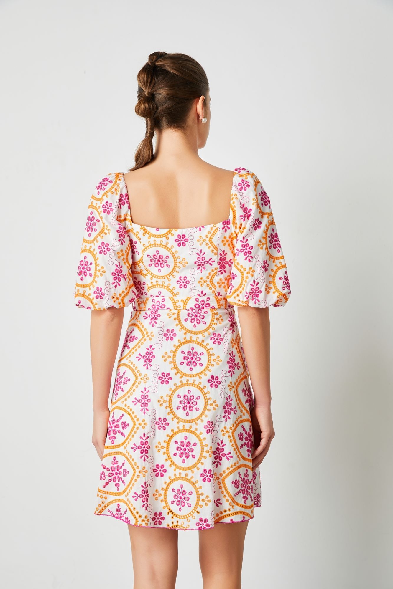 Cotton Embroidery Dress - Femi9 EG