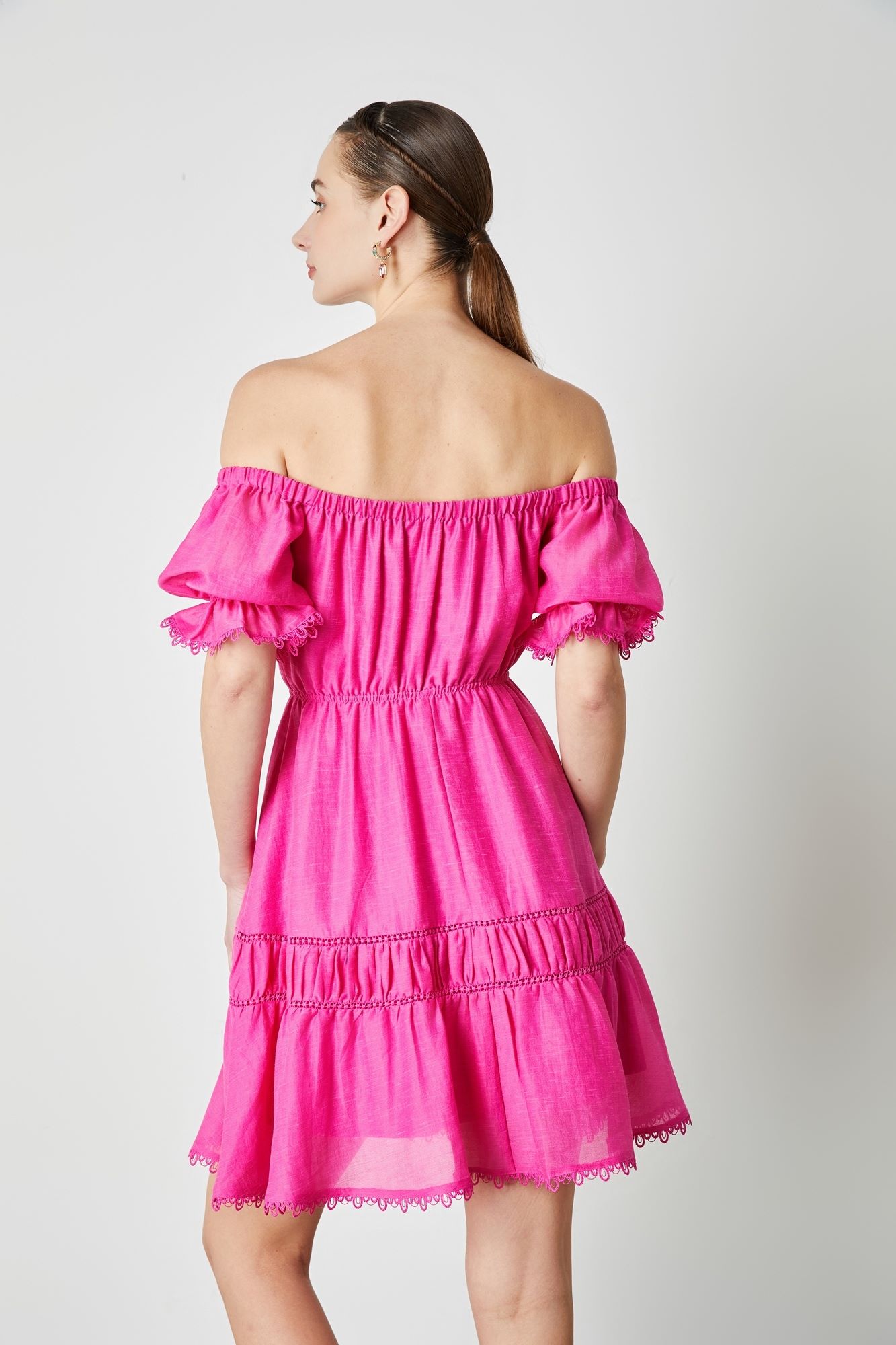 Short Sleeve Mini Dress - Femi9 EG