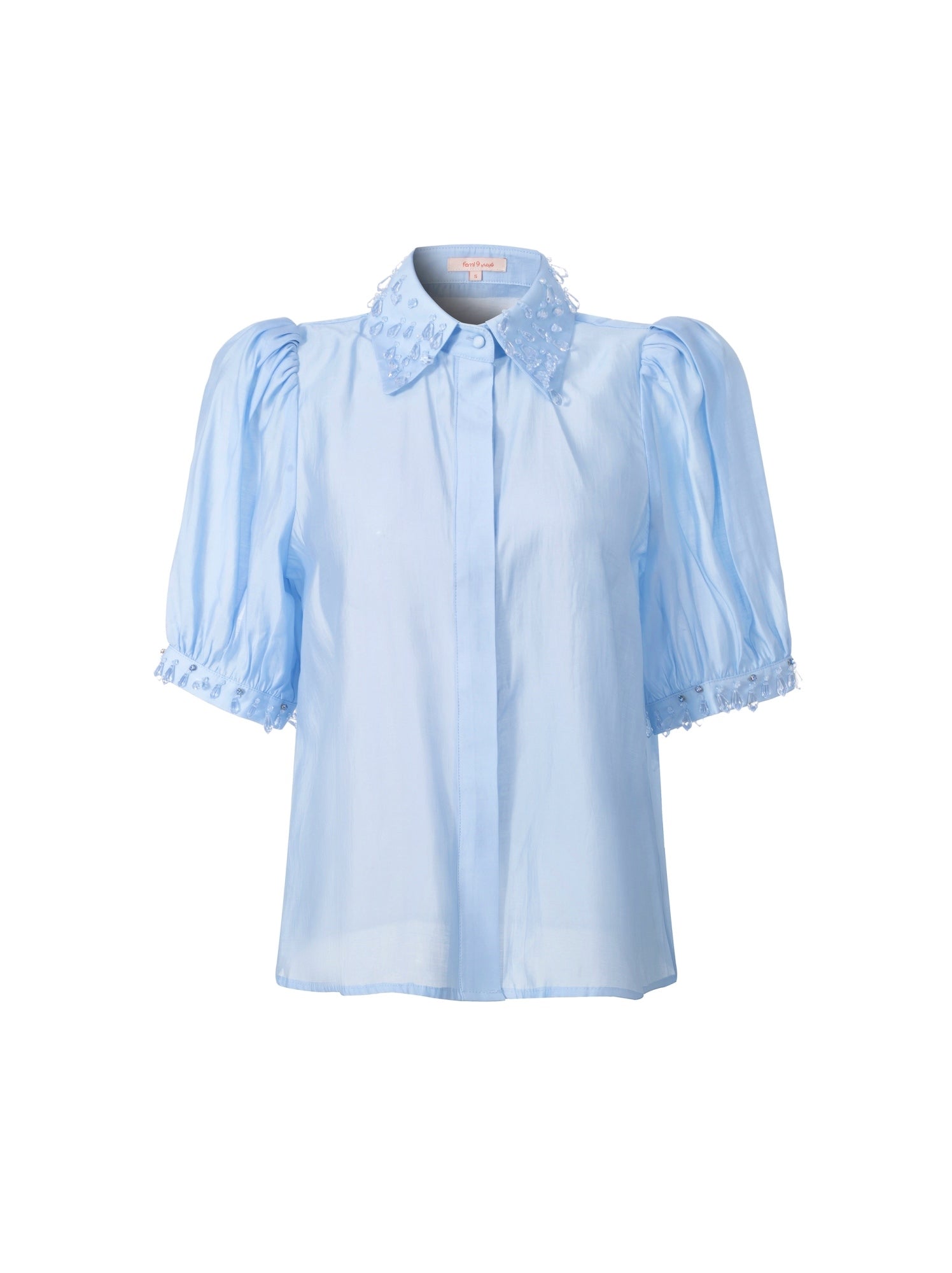 Embllishedshortsleeveshir - Femi9 EG